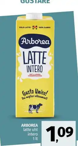 Pam ARBOREA latte uht intero offerta