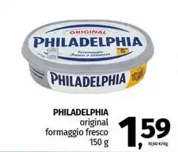 Pam PHILADELPHIA original formaggio fresco offerta