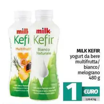 Pam MILK KEFIR yogurt da bere multifrutta/ bianco/ melograno offerta