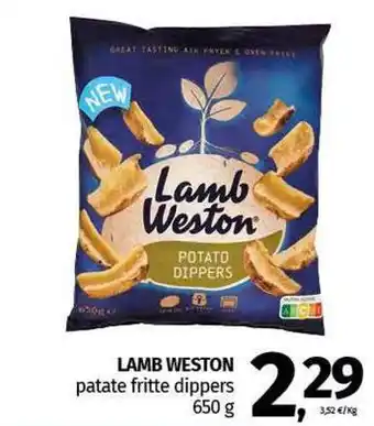 Pam LAMB WESTON patate fritte dippers offerta