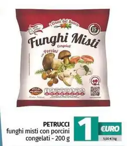 Pam PETRUCCI funghi misti con porcini congelati offerta