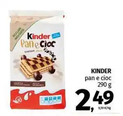 Pam KINDER pan e cioc offerta