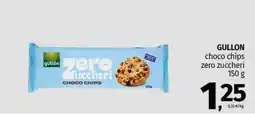 Pam GULLON choco chips zero zuccheri offerta