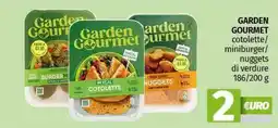 Pam GARDEN GOURMET cotolette/ miniburger/ nuggets di verdure offerta