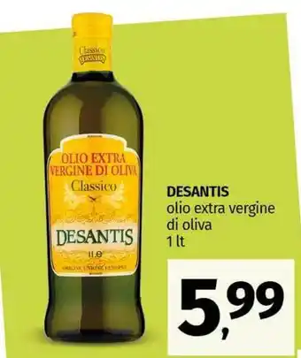 Pam DESANTIS olio extra vergine di oliva offerta