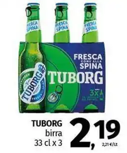 Pam TUBORG birra offerta