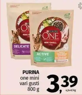 Pam PURINA one mini vari gusti offerta