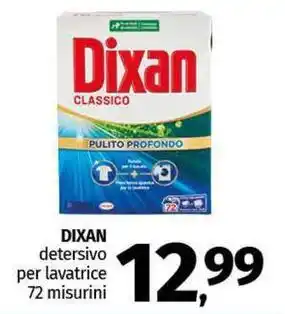 Pam DIXAN detersivo per lavatrice offerta