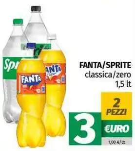 Pam FANTA/SPRITE classica/zero offerta