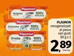 Pam PLASMON omogeneizzati al pesce offerta