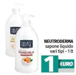 Pam NEUTRODERMA sapone liquido offerta