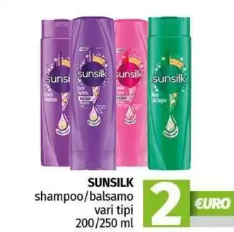 Pam SUNSILK shampoo/balsamo offerta