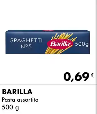 Iper Tosano Barilla pasta assortita offerta