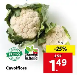 Lidl Cavolfiore offerta