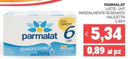 Eté Parmalat latte uht parzialmente scremato valigetta offerta