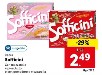 Lidl Findus Sofficini offerta