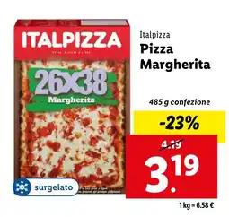 Lidl Italpizza Pizza Margherita offerta