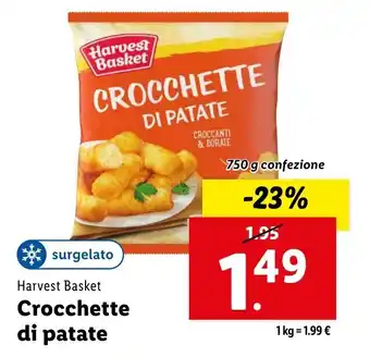 Lidl Harvest Basket Crocchette di patate offerta