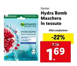 Lidl Garnier Hydra Bomb Maschera in tessuto offerta