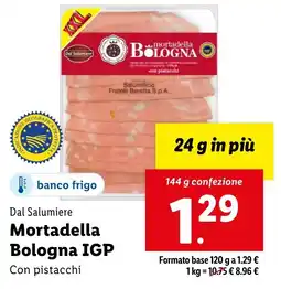 Lidl Dal Salumiere Mortadella Bologna IGP offerta