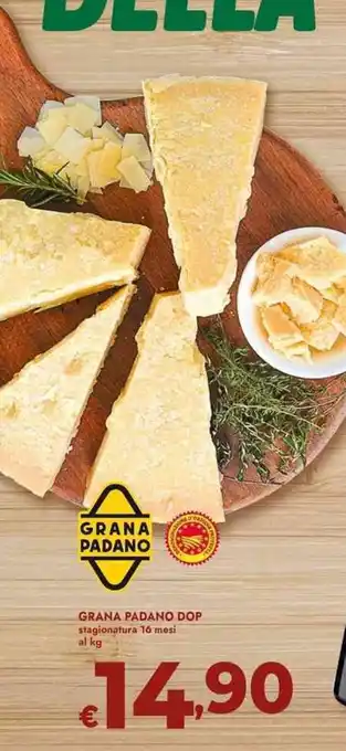 Bennet Grana padano dop stagionatura 16 mesi al kg offerta