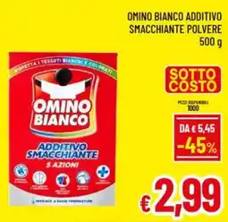 A&O Omino bianco additivo smacchiante polvere offerta