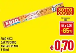 A&O Frio maxicartaforno, antiaderente 8 Metri offerta