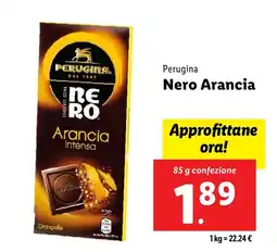 Lidl Perugina Nero Arancia offerta