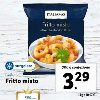 Lidl Italiamo Fritto misto offerta