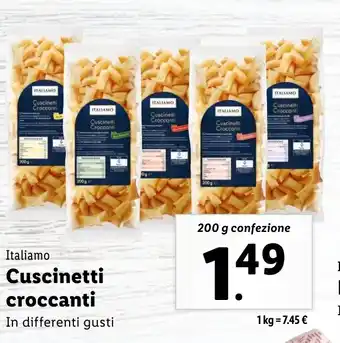 Lidl Italiamo Cuscinetti croccanti offerta