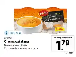 Lidl Sol&Mar Crema catalana offerta