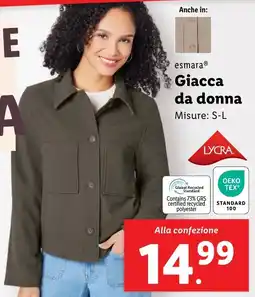 Lidl esmara Giacca da donna offerta