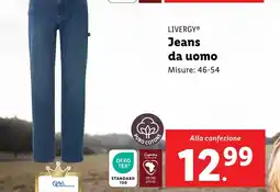 Lidl LIVERGY Jeans da uomo offerta