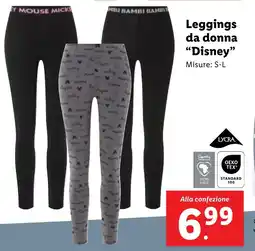 Lidl Leggings da donna "Disney" offerta