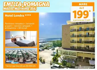 Lidl Hotel Londra offerta