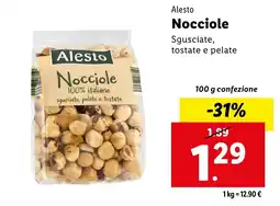 Lidl Alesto Nocciole offerta