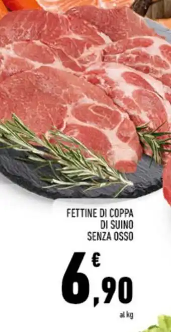 Conad Fettine di coppa di suino senza osso offerta