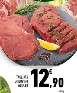 Conad Tagliata di bovino adulto offerta