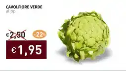 Prezzemolo e Vitale Cavolfiore verde offerta