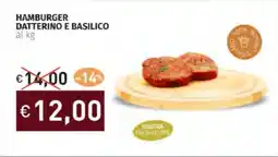 Prezzemolo e Vitale Hamburger datterino e basilico offerta