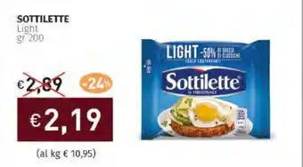 Prezzemolo e Vitale SOTTILETTE Light offerta