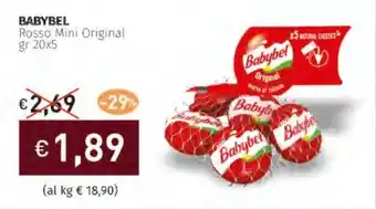 Prezzemolo e Vitale BABYBEL Rosso Mini Original offerta