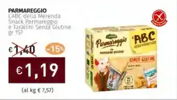 Prezzemolo e Vitale PARMAREGGIO L'ABC della Merenda Snack Parmareggio e Tarallini Senza Glutine offerta