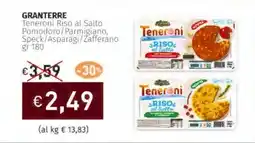 Prezzemolo e Vitale GRANTERRE Teneroni Riso al Salto Pomodoro/Parmigiano, Speck/Asparagi/Zafferano offerta