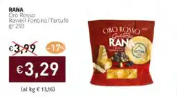 Prezzemolo e Vitale RANA Oro Rosso Ravioli Fontina/Tartufo offerta