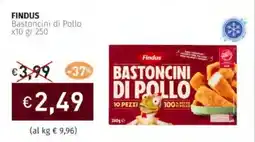 Prezzemolo e Vitale FINDUS Bastoncini di Pollo offerta