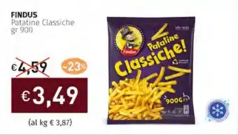 Prezzemolo e Vitale FINDUS Patatine Classiche offerta