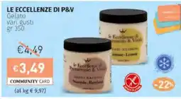 Prezzemolo e Vitale LE ECCELLENZE DI P&V Gelato vari gusti offerta