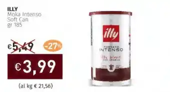 Prezzemolo e Vitale ILLY Moka Intenso Soft Can offerta