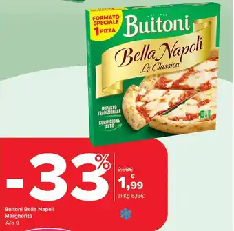 Carrefour Express Buitoni Bella Napoli Margherita offerta